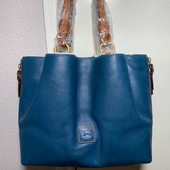Dooney & Bourke Leather Barlow Satchel NWT